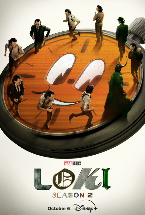 《洛基》第二季发布定档海报 今年10月6日上线Disney+播出